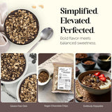 Laura's Gourmet Granola Dark Chocolate Crunch, 2 lb, Gluten-Free Oats, Vegan, Dairy & Soy Free Snack, Organic Agave, Bittersweet Chocolate & Cocoa