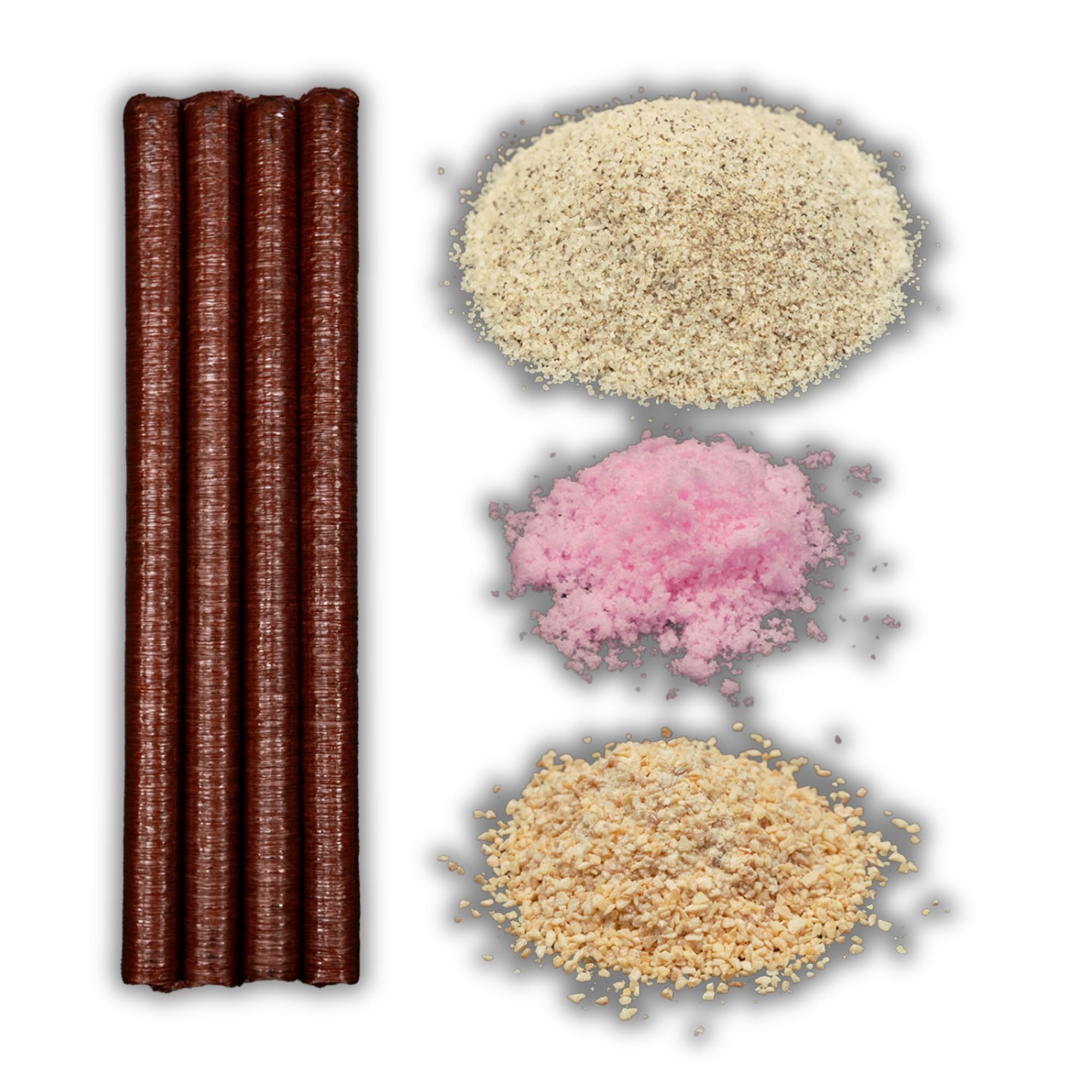 Bearded Butchers Old Fashioned Smokies Snack Sticks DIY Kit - Make 25 lbs of Delicious Smoky Snack Sticks at Home - Includes Salt & Pepper Seasoning