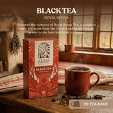 AKINA - Royal Kenya Flavored Black Tea Bags, Individually Wrapped, Magic Fruity Range Classics, String and Tag Kenyan Tea, Rich and Earthy Notes