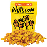 Nuts com Toasted Corn - Roasted Non-GMO Crunchy Snack - Great for Charcuterie Boards, Chips, Popcorn, Crackers, Nuts in Resealable Bag (1 lb)