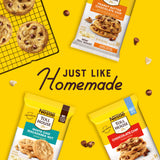 Nestle Toll House Chocolate Chip Cookie Dough with 100% Real Chocolate Chips - 2 Dozen Ready To Bake Just Like Homemade Chocolate Chip Cookies 16.5 Oz