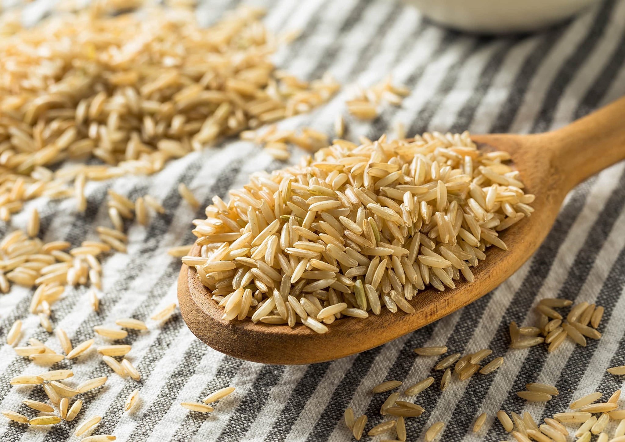 Organic Brown Basmati Rice, 1 Pound - Non-GMO, Whole Grain, Long-Grain Rice Variety, Fragrant, Kosher, Vegan, Bulk. Less Starch Content. High in Dietary Fiber. Great for Making Stir-Fries, Curries