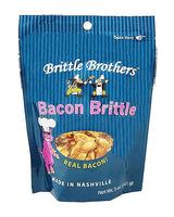 Brittle Brothers Bacon Peanut Brittle - 5 oz Gift Bag - Gourmet Candy