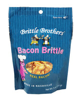 Brittle Brothers Bacon Peanut Brittle - 5 oz Gift Bag - Gourmet Candy