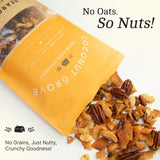 Bearclaw Kitchen - Coconut Grove Granola - Grain Free - Naturally Gluten Free - Organic Coconut Flakes, Roasted Pecans, Almonds, Cashews, Organic