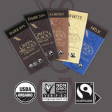 Green & Black's Organic Dark Chocolate Bar, 70% Cacao, 10 - 3.17 oz Bars