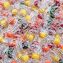 JAW BREAKERS Hard Candy 4 lb - 5 Assorted Fruit Flavors, Individually Wrapped, Bulk