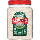 RiceSelect Arborio Rice, Premium Short Grain Italian Risotto Rice, Gluten-Free, Non-GMO, Kosher, 32oz Jar (Pack of 1)