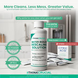 Think Crucial Up to 6 cleans SUPER Concentrate Zojirushi Descaler 6oz - Compatible with all Zojirushi Electric Water Boiler & Warmer Models