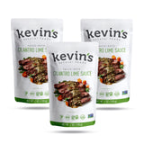 Kevin's Natural Foods Cilantro Lime Sauce - Keto and Paleo Simmer Stir-Fry Sauce, Gluten Free, No Preservatives, Non-GMO - 3 Pack (Cilantro Lime)