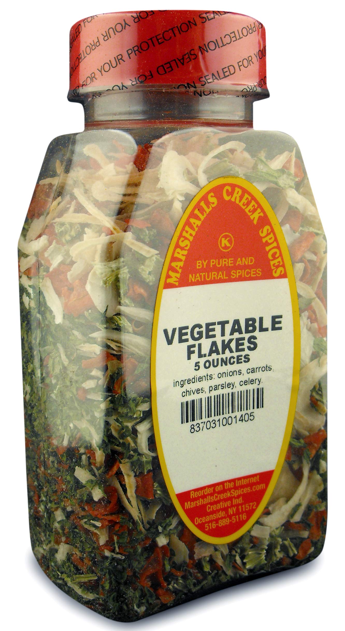 Marshalls Creek Kosher Spices, (st00), VEGETABLE FLAKES