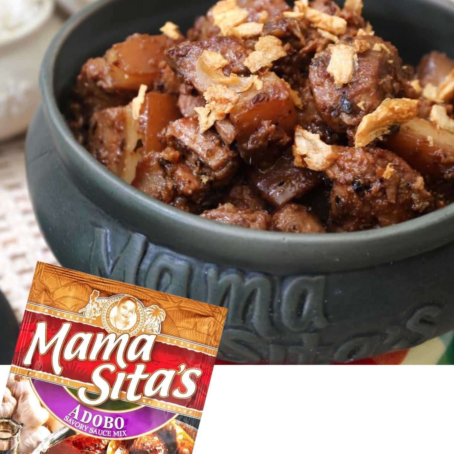 Mama Sita's Adobo (Savory Sauce Mix) - 1.76o Ounce (Pack of 3)
