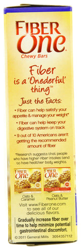 Fiber One Chewy Bars, Oats and Chocolate, 7 Ounce (Pack of 12)