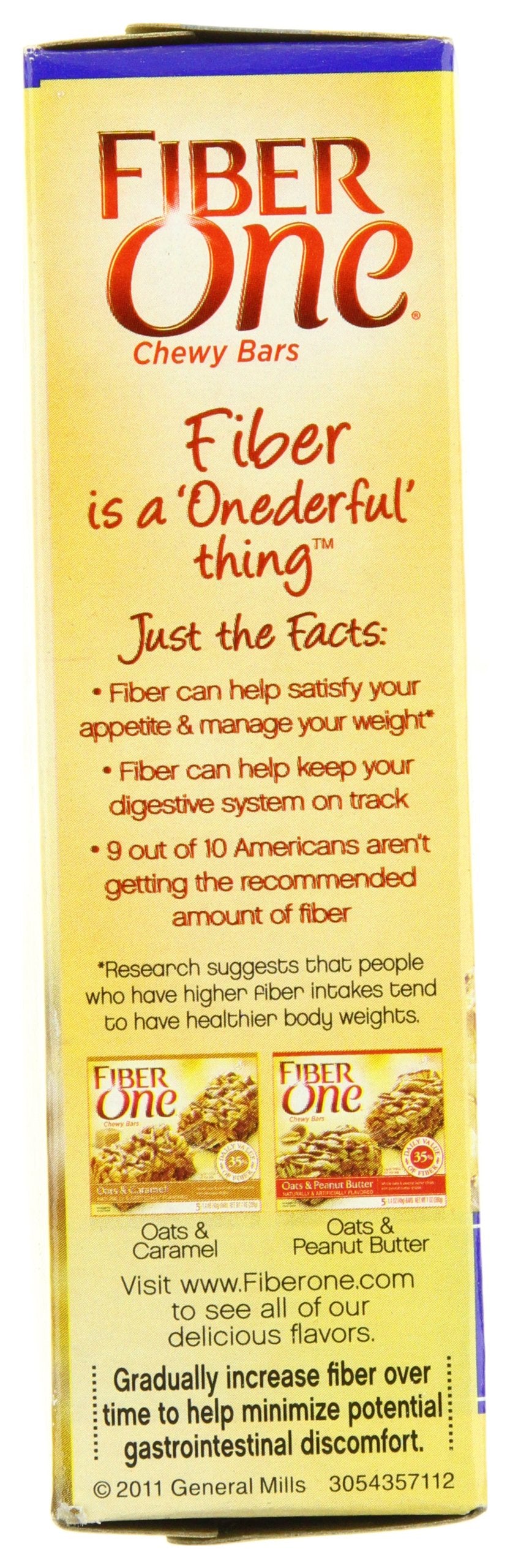 Fiber One Chewy Bars, Oats and Chocolate, 7 Ounce (Pack of 12)