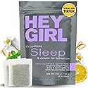 Sleep Tea for Bedtime - Calming Sleepytime Herbal Tea w/Valerian Root, Chamomile, Passion Flower, Lemon Balm - Relaxing Natural Nighty Night Sleeping