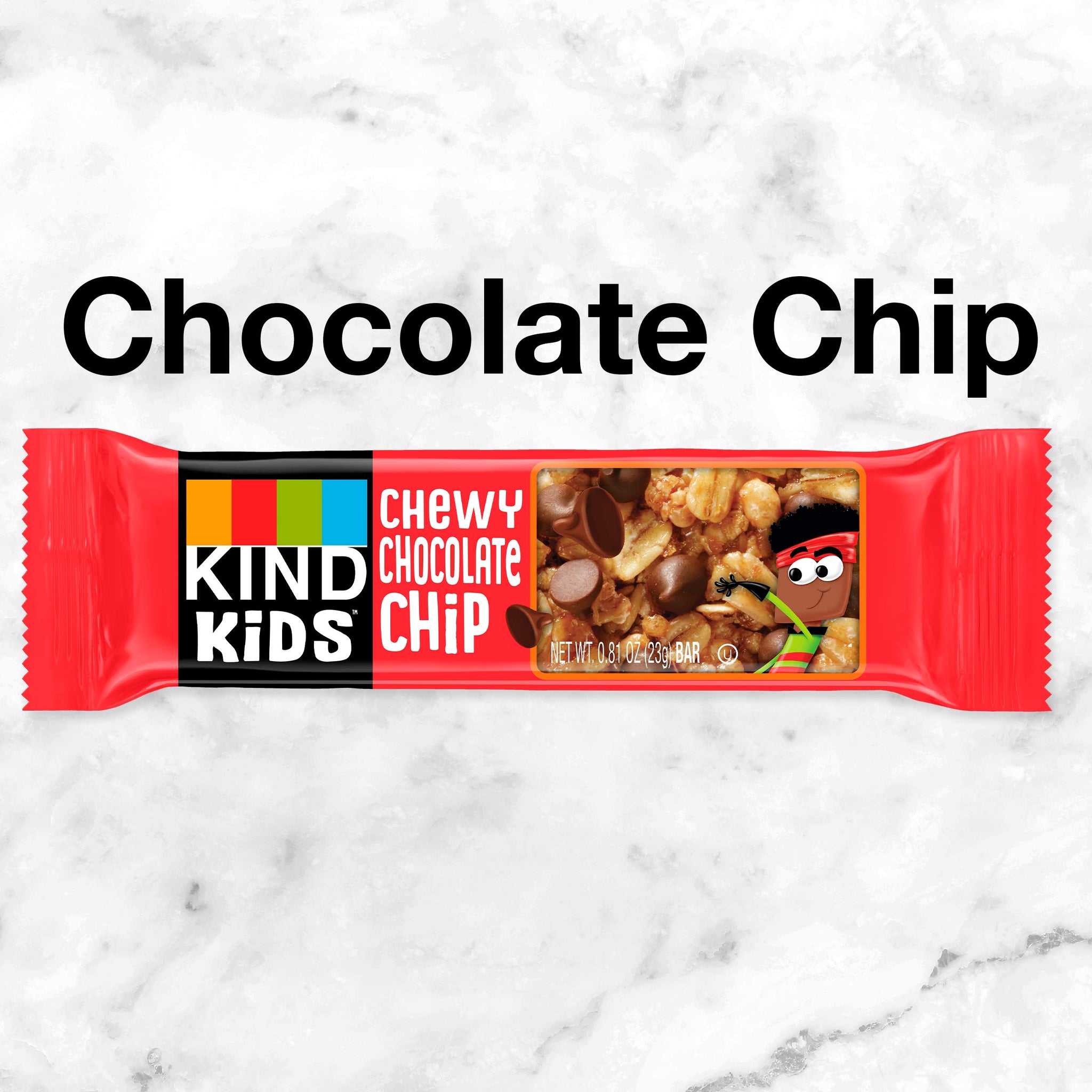 KIND Kids Chocolate Chip Bars, Chocolate, 4.86 Ounce (Pack of 6)