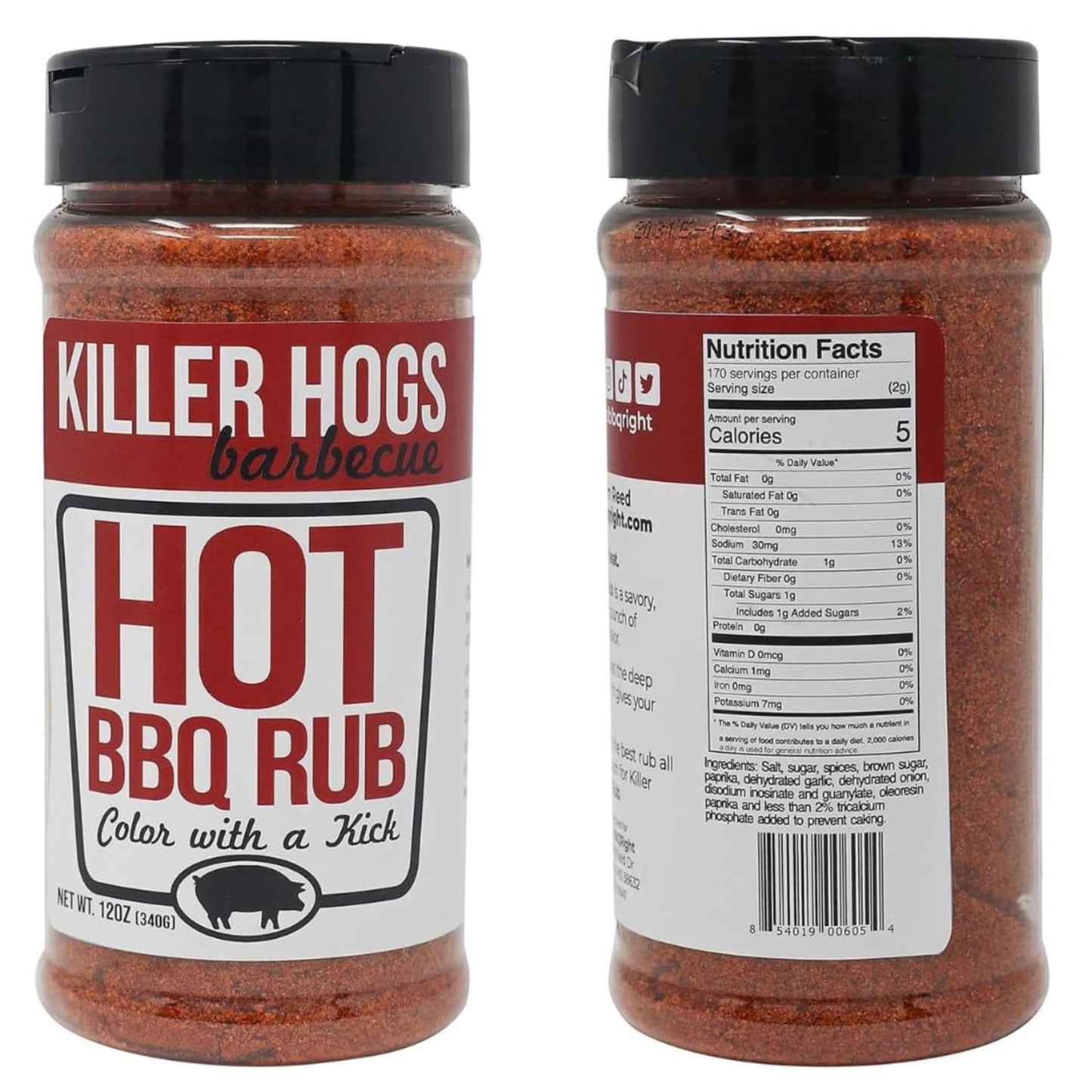 Killer Hogs Steak & Burger Seasoning - Championship BBQ Grill Rub for Beef, Steaks, Burgers, and Chops - Savory Blend with Worcestershire & Garlic