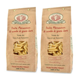 Rustichella d'Abruzzo Penne Pasta (Pack of 2), 500g Each - Classic Durum Wheat Short Quill-Shaped Pasta - Perfect for Sauces and Baked Dishes - Cooks