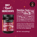 Sauce Goddess - Sweet & Tangy Marinade and Mop Sauce - BBQ Sauce for Pulled Pork & More, No MSG, Tangy Apple Cider Vinegar & Brown Sugar - 14.6oz