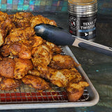 Texas Twister Wing & Rib Rub • Very Low Sodium • No MSG • Gluten Free • Keto-Friendly • BBQ Spices (with 1-cup seasoning) (Plastic Shaker)