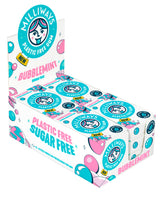 Milliways Bubblemint | Plastic Free Gum | Xylitol, Aspartame-Free, Sugar-Free, Plant-Based, Natural Chewing Gum | 120 Pieces Total (12 Packs of 10