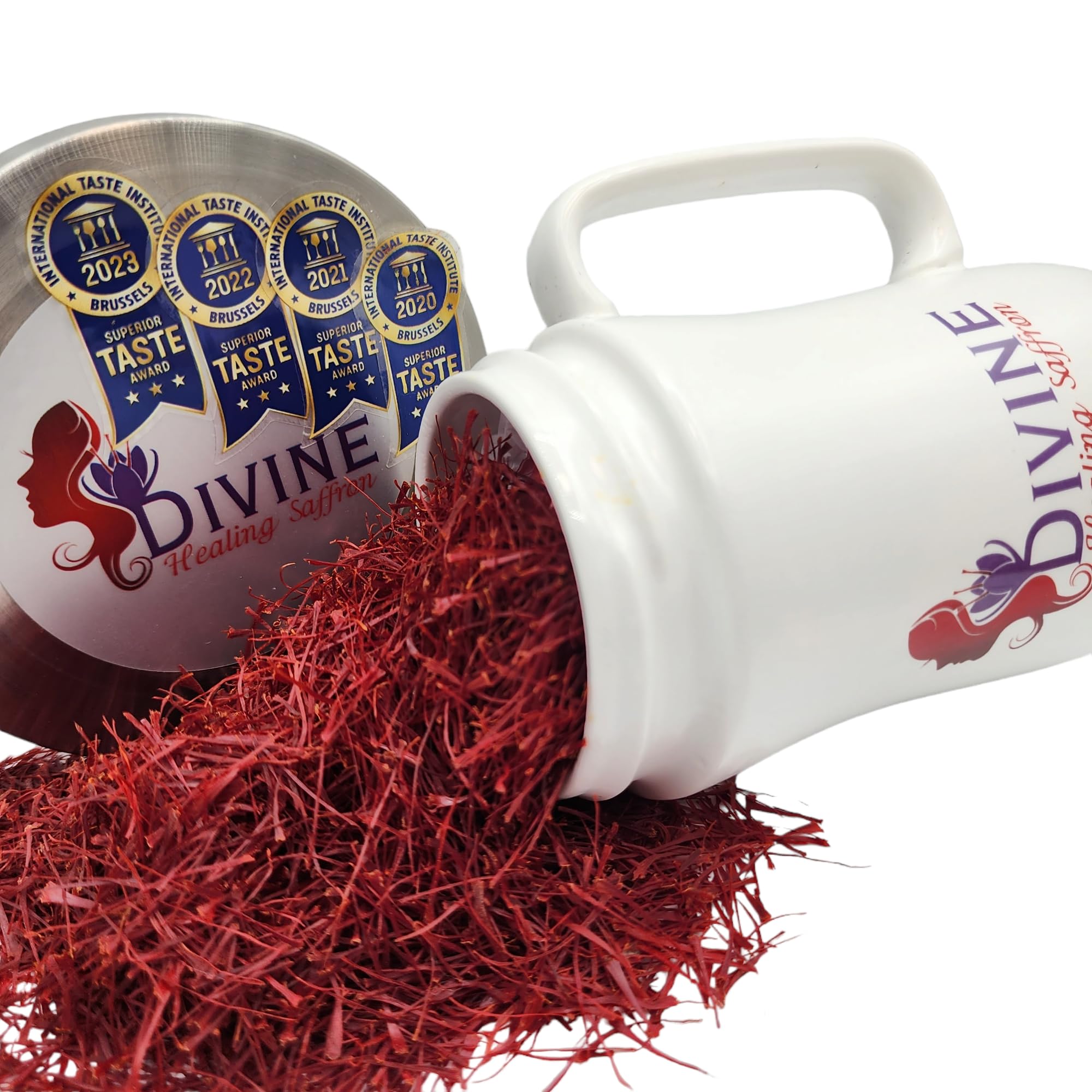 Saffron Threads - 100% Fresh, Pure Saffron from Afghanistan - Premium Award Winner Red Saffron Threads for Cooking Spanish Rice & Risotto, Golden Milk