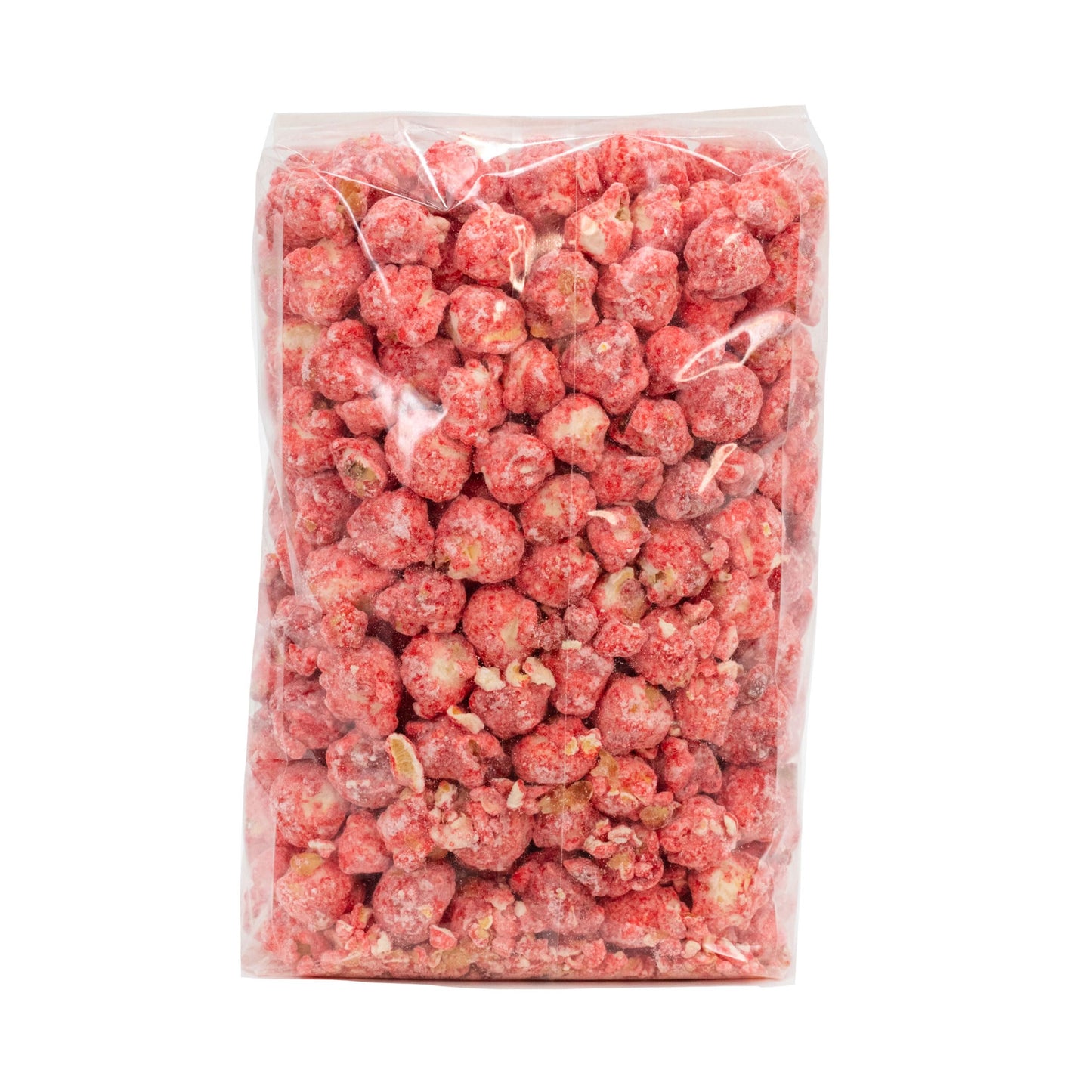 Creamy Strawberry Popcorn | 8 oz. | Shortcake-Dusted | Made in Gibbon, NE | HR Poppin' Snacks