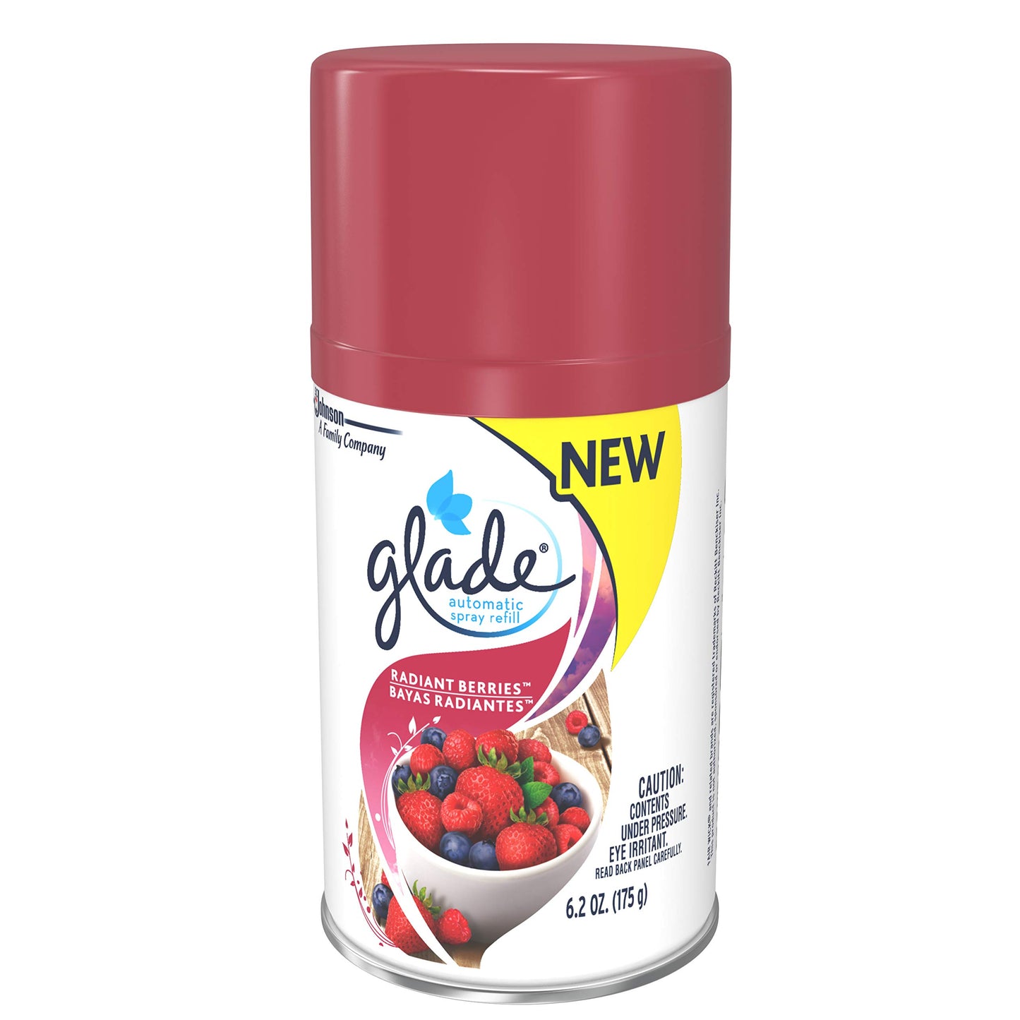 Glade Automatic Spray Air Freshener Refill, Radiant Berries - 3 Pack