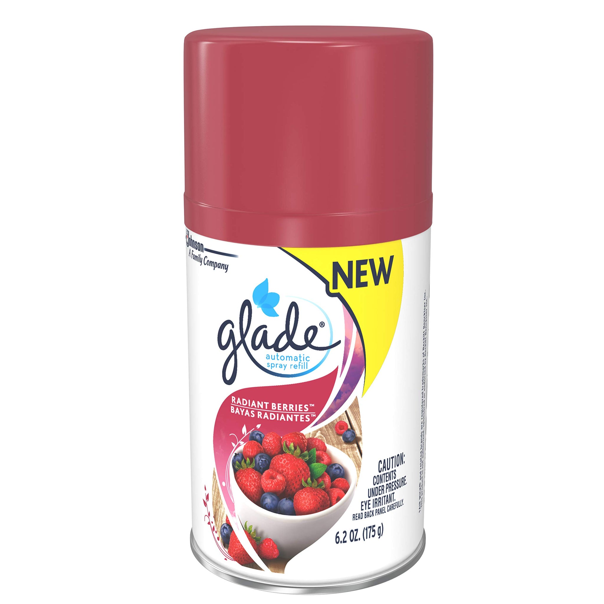 Glade Automatic Spray Air Freshener Refill, Radiant Berries - 3 Pack