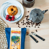 TORTUGA Caribbean Port Royal Jamaican Blue Mountain Flavored Coffee- Roasted and Ground Coffee 10oz - The Perfect Premium Gourmet Gift for Gift