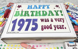 RETRO CANDY YUM ~ 1975 51st Birthday Gift Box Assortment of Nostalgic Candy from Childhood for Man or Woman