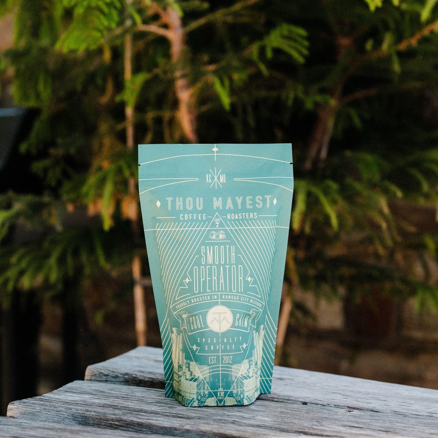 Smooth Operator Coffee by Thou Mayest - Smooth & Balanced Medium Roast - 12oz Whole Bean