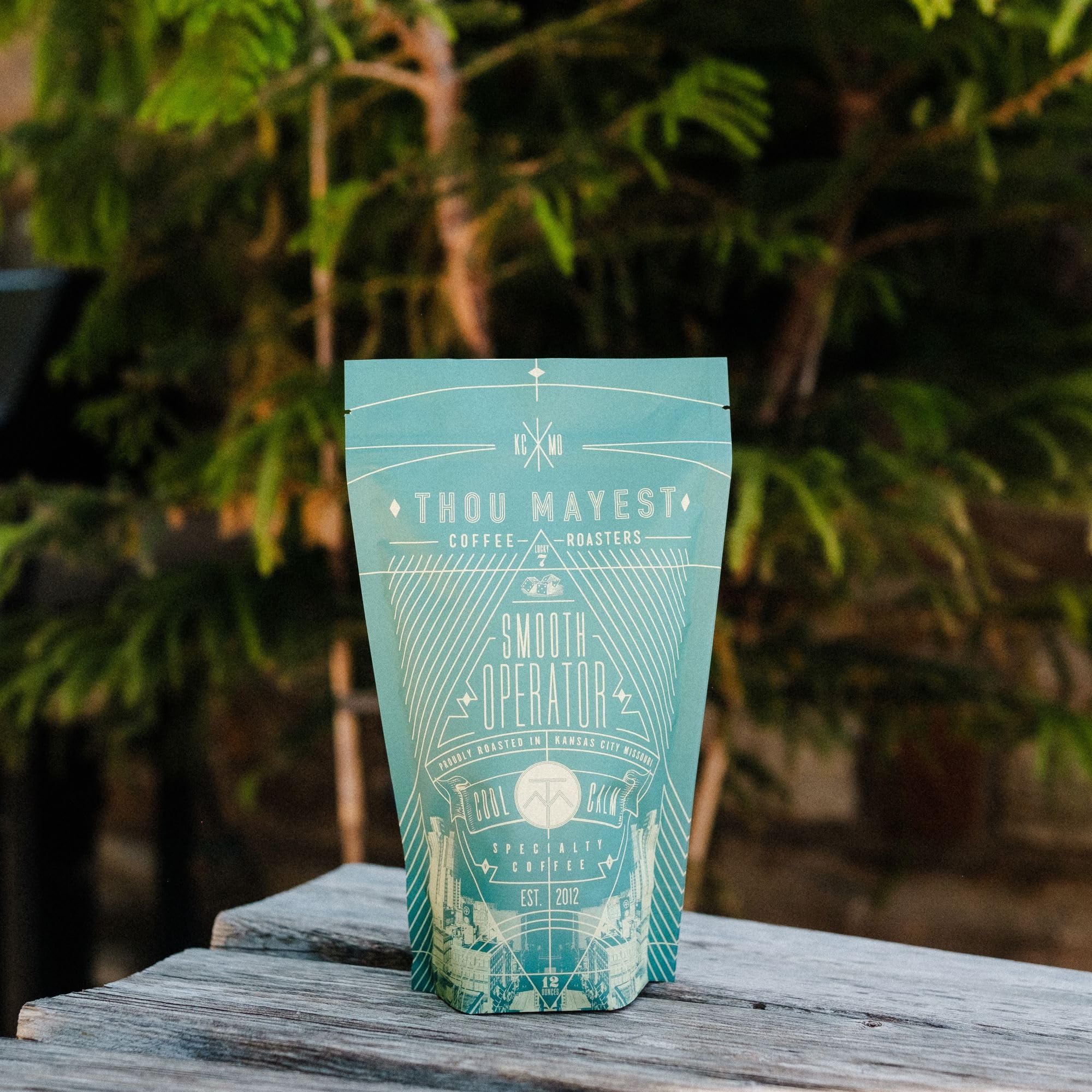 Smooth Operator Coffee by Thou Mayest - Smooth & Balanced Medium Roast - 12oz Whole Bean