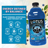 Blue Lotus Plant Power® Energy Drink Concentrate | Natural Caffeine & PP7™ Formula | Plant-Based Organic Ingredients | Organic Cane Sugar Beverage |