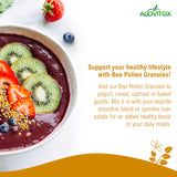 Alovitox Bee Pollen Granules | 100% Raw Superfood Packed with Antioxidants, Proteins, Vitamins, Minerals, Carbohydrates | Naturally Energizing