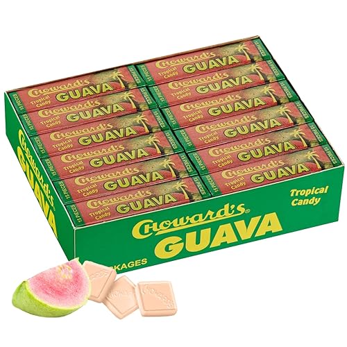 Choward's Guava Tropical Candy | Unique Fruit Flavors of Mint for Everyday Freshness | Perfect for Travel, Sharing, and Gifting | Distinctive Taste in
