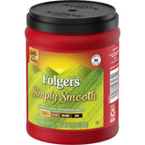 Folgers Simply Smooth Mild Roast Ground Coffee, 11.5 Ounces