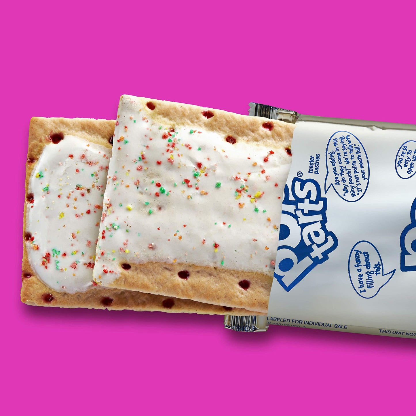 Pop-Tarts Breakfast Toaster Pastries, Frosted Strawberry Flavored, Value Pack, 29.3 oz (16 Count)