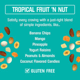 Kar’s Nuts Tropical Fruit ‘N Nut Trail Mix, 28 oz Resealable Pouch (Pack of 1), Gluten-Free Trail Mix Snack