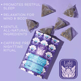 Dreamy Night Sleep Tea (1.65 oz, Pack of 18 Tea Bags) - Sleepytime Calming Caffeine Free Tea Herbal Blend with Valerian Root, Chamomile, Lemon Balm