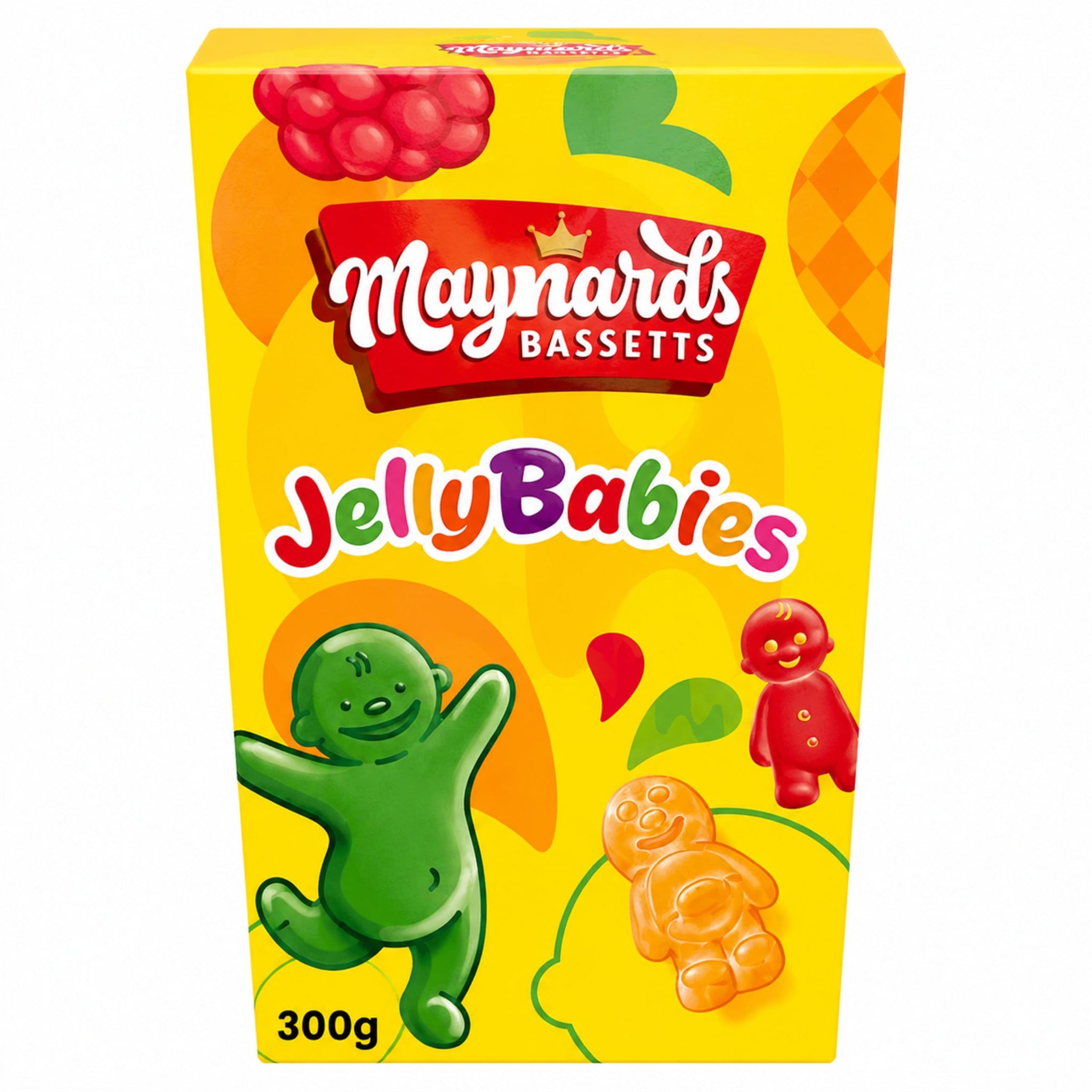 Maynards Bassetts Jelly Babies Sweets Carton 300g (Pack of 1)