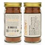 Beller Nutrition Morning Boost Organic Ceylon Cinnamon Spice Blend | 1.4 oz | Organic Ceylon Cinnamon Powder & Allspice Seasoning for Smoothies