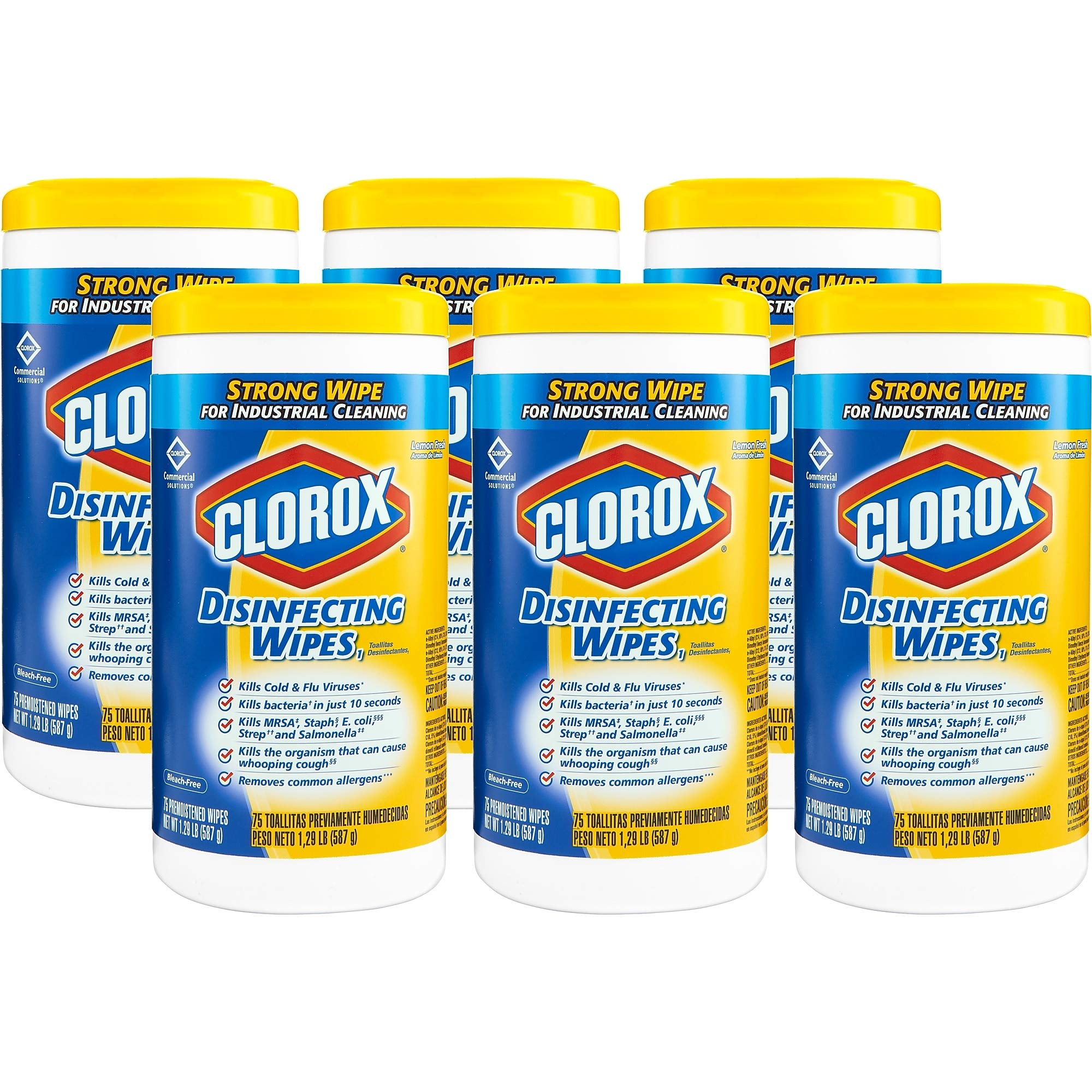 Clorox 815927 Commercial Solutions Disinfecting Wipes