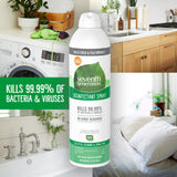 Seventh Generation Disinfecting Spray, Eucalyptus and Thyme, Disinfectant Made from Essential Oil, 13.9 Oz