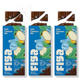 Figa Foods 63% Salty Cupuaçu Bar - Date Sweetened, Vegan, Gluten Free, Caffeine Free, Only 3 Ingredients plus Sea Salt - Chocolate's Brazilian Cousin