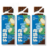 Figa Foods 63% Salty Cupuaçu Bar - Date Sweetened, Vegan, Gluten Free, Caffeine Free, Only 3 Ingredients plus Sea Salt - Chocolate's Brazilian Cousin