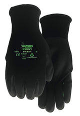 Watson Gloves Stealth Zero Biodegradable Nitrile Work Glove - Sustainable, Ergonomically Formed, Touchscreen Compatible