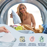 Miss Mouth's Laundry Detergent Sheets - 60 Loads, Unscented - Hypoallergenic & Sensitive Skin Friendly Laundry Sheets - Pediatrician & Dermatologist