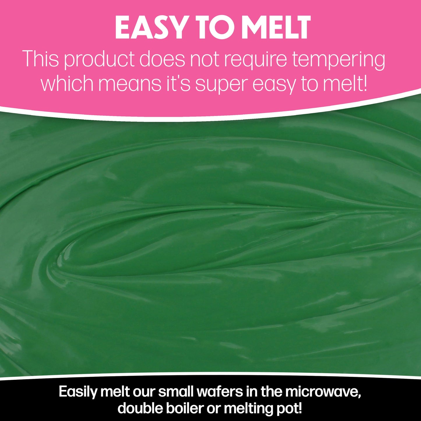 Sweet Shoppe Forest Green Melting Wafers,5 pounds