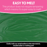 Sweet Shoppe Forest Green Melting Wafers,5 pounds